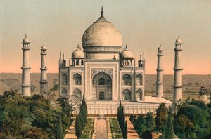 Le Taj Mahal à Agra, vers 1895, 1904 - Unbekannt