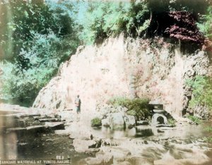 Les chutes de Tamadare, Yumoto, Hakone, Japon