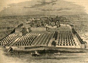 Le Temple en 1671. D