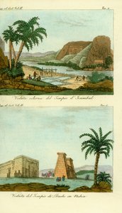 Le Temple de Ramsès II à Abou Simbel, Nubie, et le Temple de Thoth à Dakka, Nubie