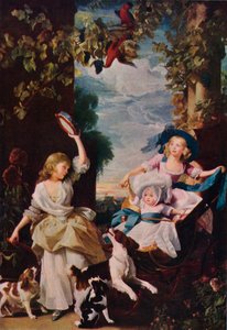 Les trois plus jeunes filles de George III, 1785, 1937 - Unbekannt