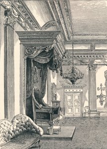 La Salle du Trône Château de Dublin, 1896 - Unbekannt