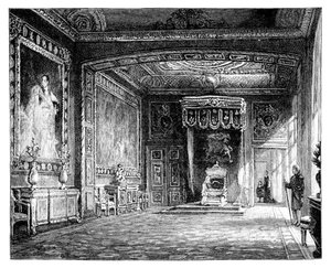 La salle du trône, château de Windsor, vers 1888 - Unbekannt