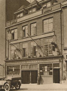 La Taverne du Tigre sur Tower Hill, vers 1935