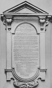 Le mémorial du Times à Lloyds, vers 1800, 1928 - Unbekannt