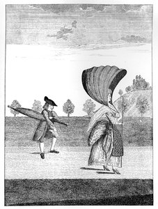 La fête à Greenwich: A la festoon dans le parc à Greenwich 1777 - Unbekannt