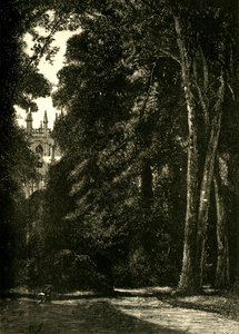 La Tour de Merton, depuis le Jardin, 1898 - Unbekannt