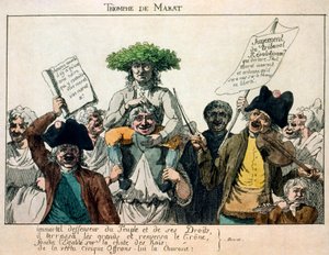 Le triomphe de Marat, 1793 - Unbekannt