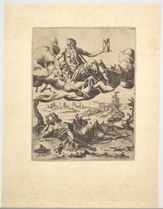 Le Triomphe du Temps, des Triomphes de Pétrarque - Unbekannt