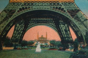 Le Trocadéro vu sous la tour Eiffel, Paris, vers 1920 - Unbekannt
