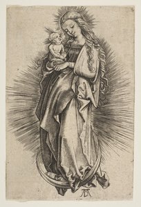 La Vierge sur le croissant copie. n.d. - Unbekannt
