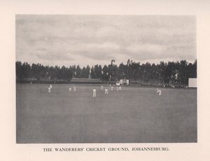Terrain de cricket des Wanderers, Johannesburg, Afrique du Sud, 1912