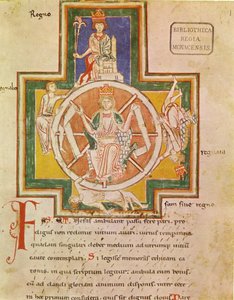 La Roue de la Fortune Rota Fortunae de Carmina Burana, vers 1230 - Unbekannt