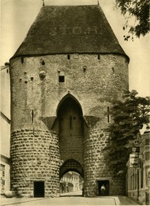 La Wiener Tor, Hainburg an der Donau, Basse-Autriche, vers 1935 - Unbekannt