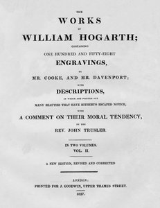 Les œuvres de William Hogarth, Vol II - Unbekannt