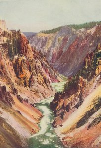 La rivière Yellowstone, 1916 - Unbekannt