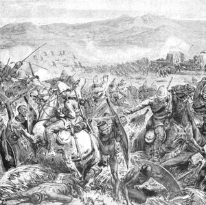La guerre zouloue : Le dernier repoussement des Zoulous à Ginghilovo, 2 avril - Unbekannt