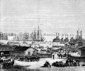 Les rives du Mississippi, c1860s c1880 - Unbekannt
