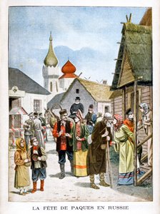 La fête du tonneau, Russie, 1901 - Unbekannt