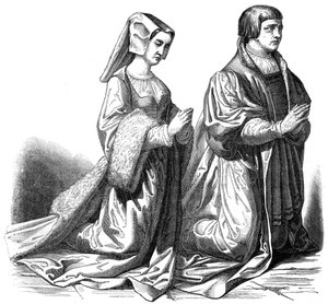 La bourgeoisie de Gand en prière, 15e siècle 1846
