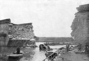 Le pont de Trilport, 1ère bataille de la Marne, France, 5-12 septembre 1914