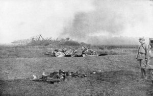 La carcasse du Zeppelin LZ93 L44, Saint-Clément, France, 20 octobre 1917 - Unbekannt
