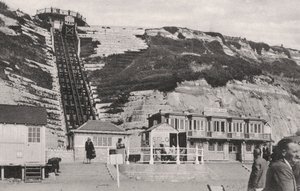 Le funiculaire de la falaise à Bournemouth, Dorset, début du 20ème siècle - Unbekannt