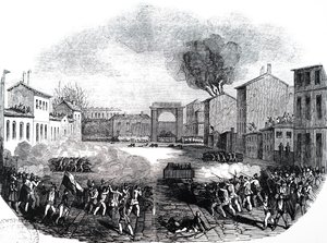 Le conflit à la Porta Tosa, Milan