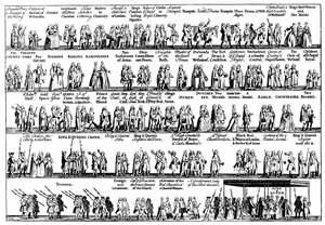 Le cortège de couronnement de George II, 1727 c1905 - Unbekannt