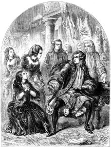 La comtesse de Derwentwater plaidant pour la vie de son mari, 1715-1716