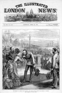 La couverture de The Illustrated London News, 24 avril 1875 - Unbekannt