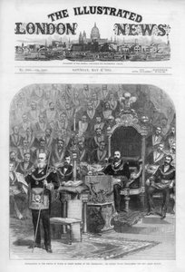 La couverture de The Illustrated London News, 8 mai 1875 - Unbekannt