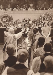 Le couronnement de la reine Elizabeth, épouse du roi George VI, 1937 - Unbekannt