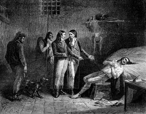 La mort du marquis de Condorcet, 1794 1882-1884 - Unbekannt