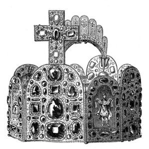 Le diadème de Charlemagne, VIIIe siècle, 1870 - Unbekannt
