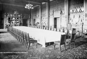 La salle à manger, Viceregal Lodge, Inde - Unbekannt