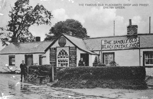 La célèbre vieille forge, Gretna Green, Dumfriesshire, Écosse, 20ème siècle - Unbekannt