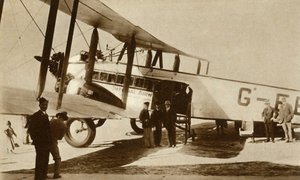 Le premier courrier aérien indien arrive à l
