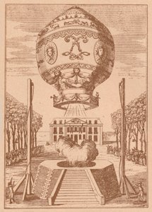 La première ascension en ballon, vers 1785, 1919 - Unbekannt