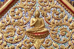Le premier sermon de Bouddha après avoir atteint l