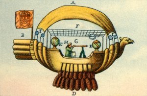 Le navire volant de Bartolomeu de Gusmao, vers 1709, 1932 - Unbekannt