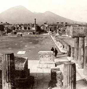 Le forum de Pompéi, Italie, 1894 - Unbekannt