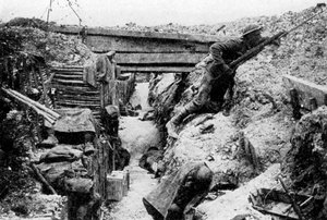 La ligne de front à Ovillers, Bataille de la Somme, Picardie, France, juillet 1916, 1935 - Unbekannt