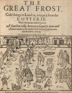 La grande gelée à Londres, 1608