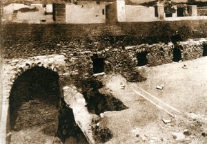 La grande terrasse sur le cryptoportique, Pompéi, Italie, années 1900 - Unbekannt