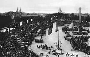 Le grand défilé de la victoire, Paris, France, 14 juillet 1919 - Unbekannt