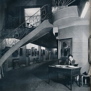 La galerie du rez-de-chaussée de l