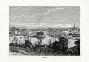 Le port de Bayonne, France, 1879 - Unbekannt