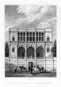 La maison de François Ier, Champs-Élysées, Paris, 1830 - Unbekannt