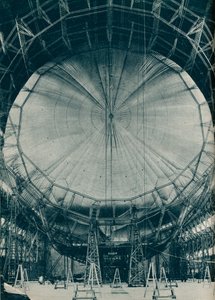 La structure interne du dirigeable R101, c1929 c1937 - Unbekannt